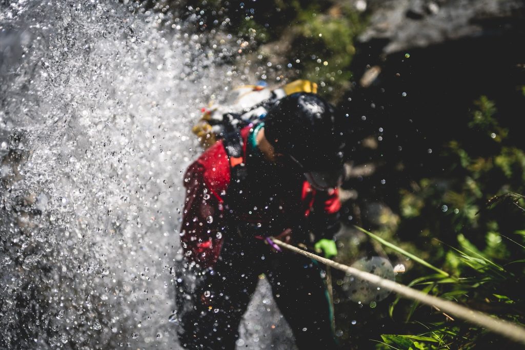 Canyoning - Waterfall Rappel 2